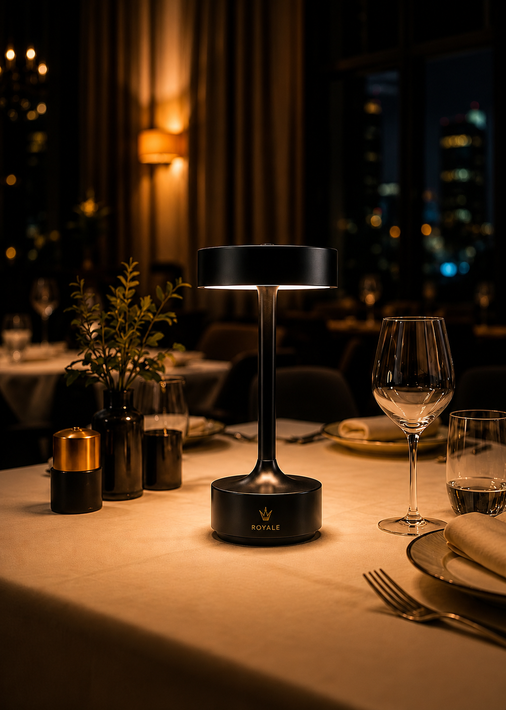 Tischlampe Royal Carbon