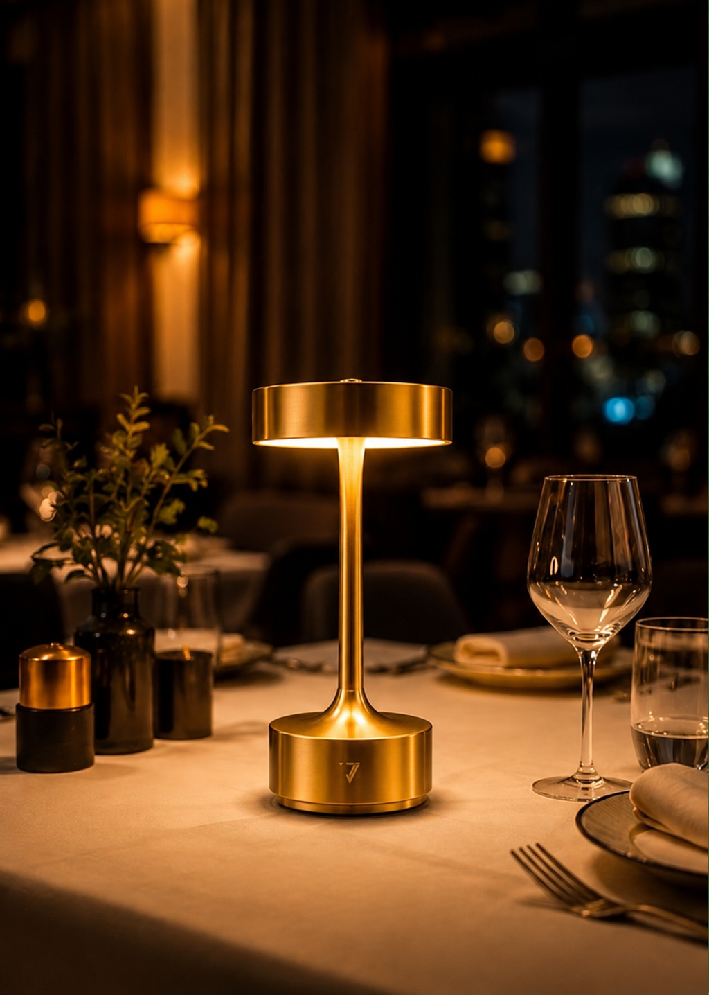 Tischlampe Royal Gold